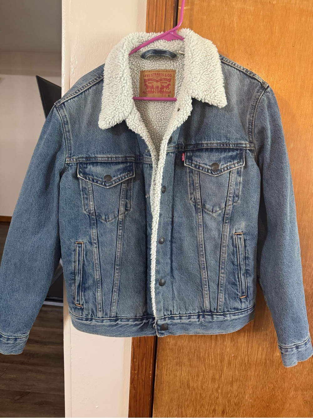 Levi's Sherpa-Lined Jacket - Gray